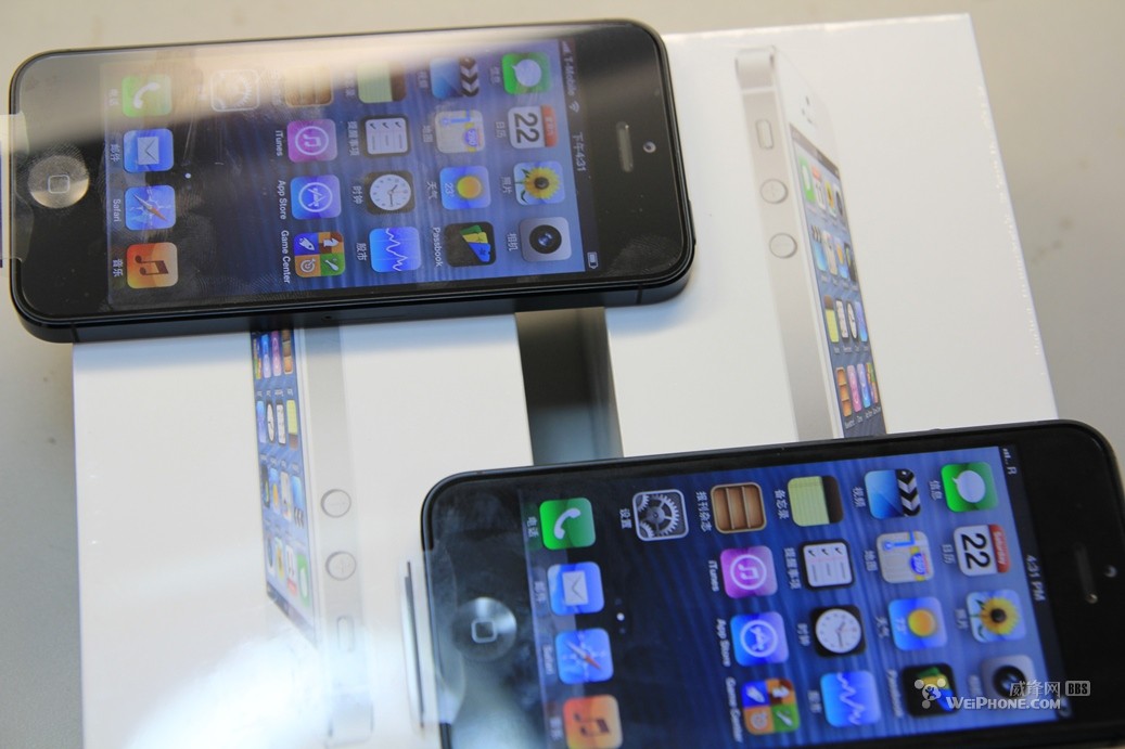 iphone5美国V版,移动、电信剪卡测试成功8