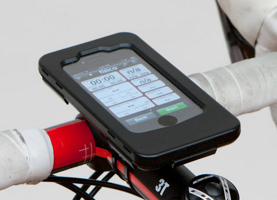 新款自行车套件让iPhone变身自行车专用电脑1