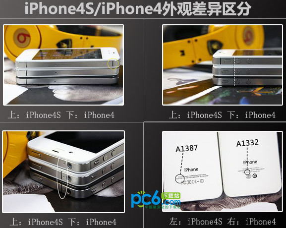 iphone4s和iphone4的区别1