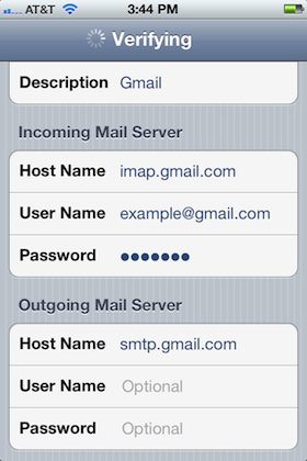 在iPhone手机上使用Gmail邮箱3