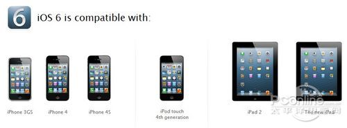 并不是所有苹果手机都能用全iOS6的功能1