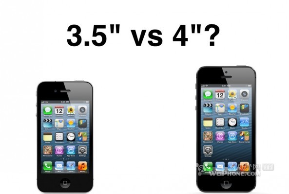 iPhone5与iPhone4S原生应用显示对比1
