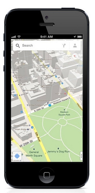 苹果iOS谷歌地图十个小技巧9