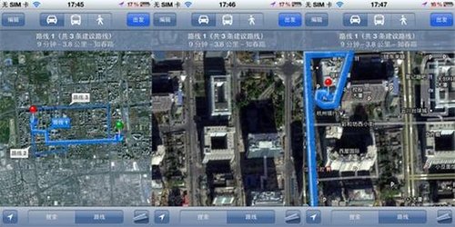 苹果地图对比谷歌地图 解答你关注的几大问题6
