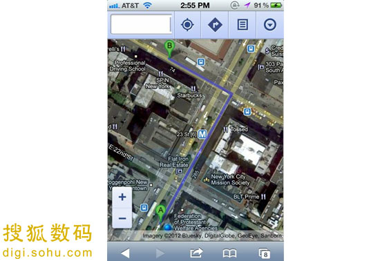 iOS6添加谷歌地图教程13