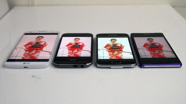 五大Android手机跑分对比3
