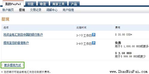 2015新版PayPal怎么提现？5