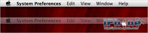 OS X10.9 Mavericks 多屏显示隐藏菜单栏2