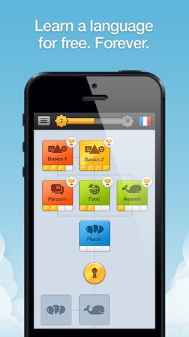 随时随地抓紧时间学习外语应用Duolingo1