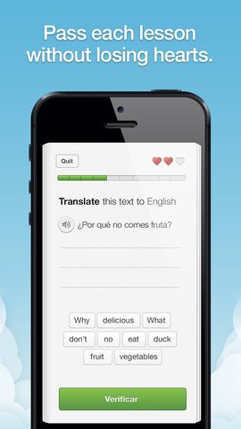 随时随地抓紧时间学习外语应用Duolingo3