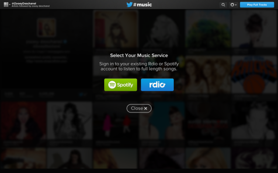 Twitter #Music新服务的体验9