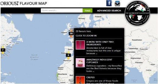 风味地图Flavour Map：驴友至爱的众包美食应用1