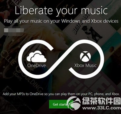 win10,wp8.1版onedrive音乐盒子用法介绍1