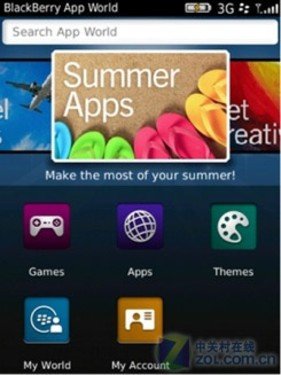 应用：黑莓应用市场App World 3.0测试抢先看3