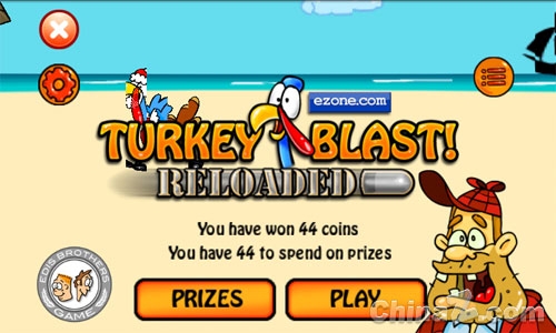 感恩节必玩趣味游戏：火鸡猎杀Turkey Blast1