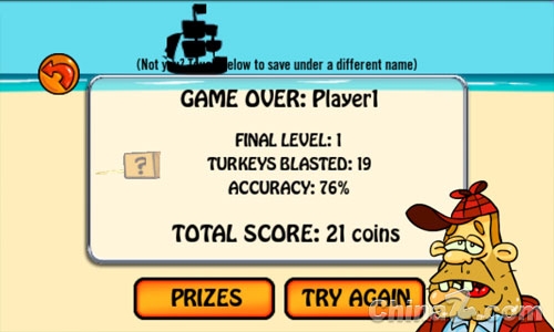感恩节必玩趣味游戏：火鸡猎杀Turkey Blast7