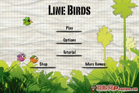 超好玩“我是一只小小鸟”线条风格游戏Line Birds评测3