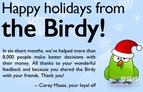 购物狂的理财管家应用：Birdy2