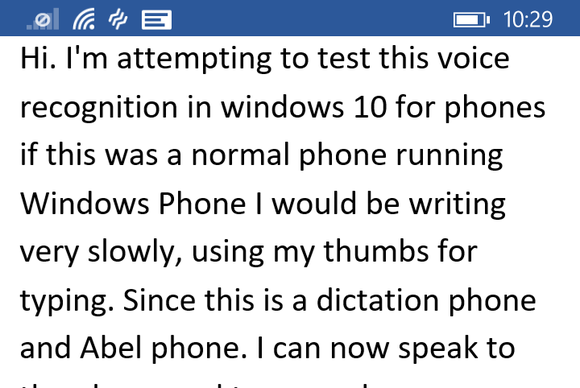 Windows 10手机预览版体验：语音识别大进化6