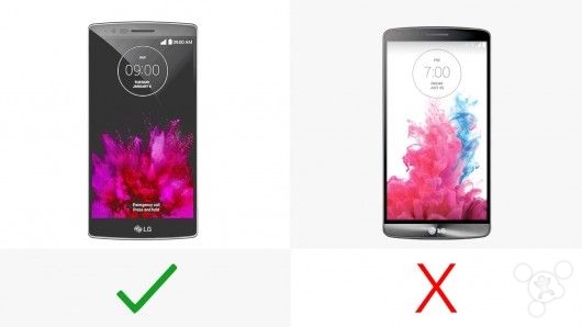 LG G Flex 2对比LG G321