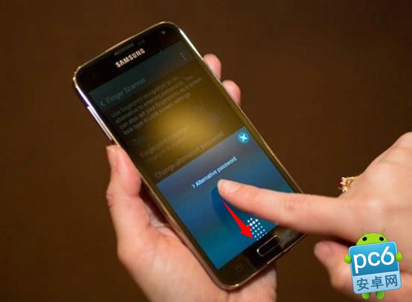 Galaxy S5指纹解锁怎么用2