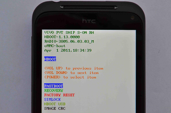 HTC M8/E8 Fastboot Hboot Recovery进入图文教程1