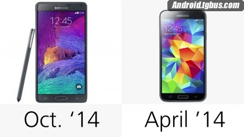 三星Galaxy Note 4和Galaxy S5哪个比较好26