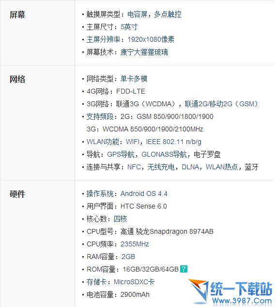 iphone6和HTC M8对比区别有哪些?3