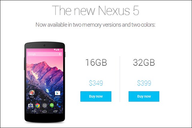Nexus 5怎么购买1