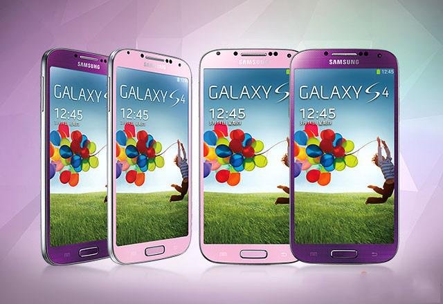 三星GALAXY S4将推紫色和粉色版本1