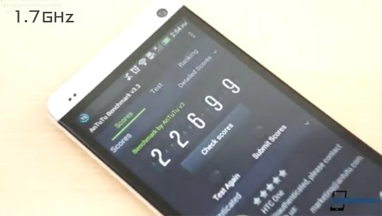 HTC One处理器超频测试1