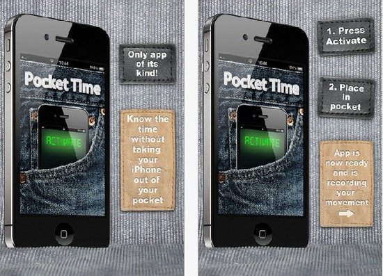 不用掏出手机就可以获知时间：Pocket Time1