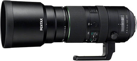 另一款宾得全画幅镜头曝光HD PENTAX-D FA 150-450/4.5-5.62
