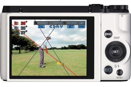 卡西欧推出高尔夫运动专用便携相机EX-FC400S3
