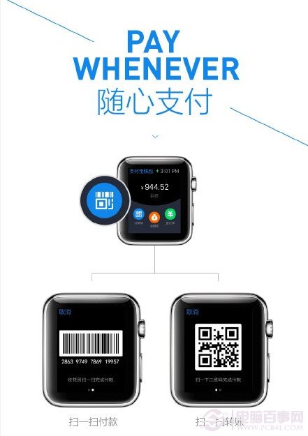 Apple Watch支付宝怎么用 苹果手表支付宝钱包使用方法3