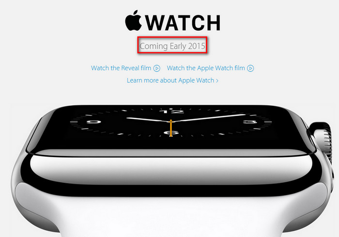 苹果官网更新 Apple Watch上市时间公布1