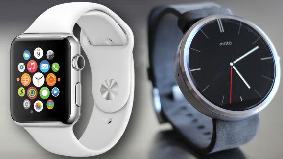 Apple Watch对比Moto 3601