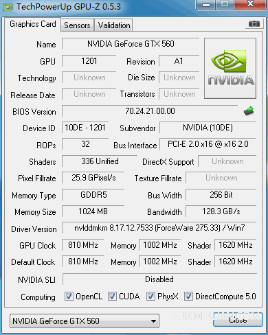 影驰GTX560威五的温度如何2