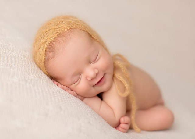 如何让熟睡的婴儿微笑2