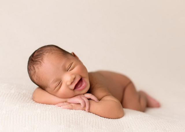 如何让熟睡的婴儿微笑5