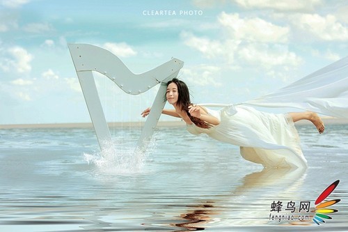 漂浮的旋律 教你在海边拍出唯美女神范4