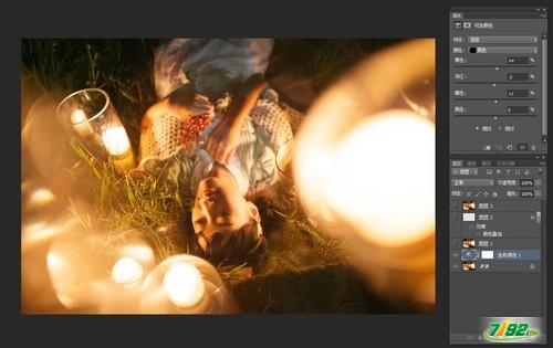 夜间如何拍出梦幻的森系童话人像12