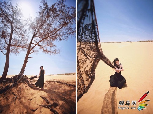 写真式人像旅拍教程：如何光构图16