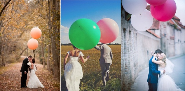 如何使用气球让婚纱摄影更精彩10