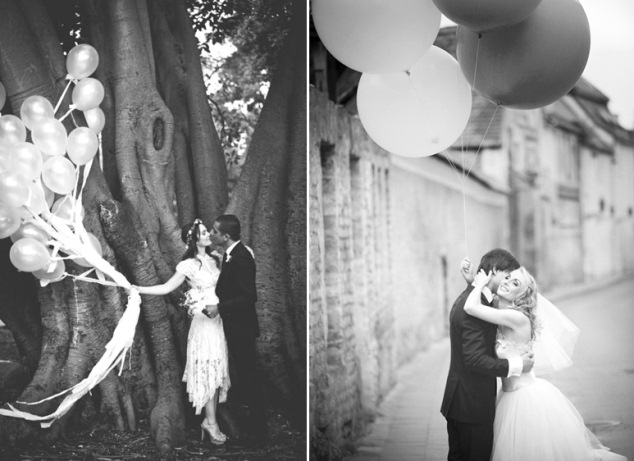 如何使用气球让婚纱摄影更精彩12