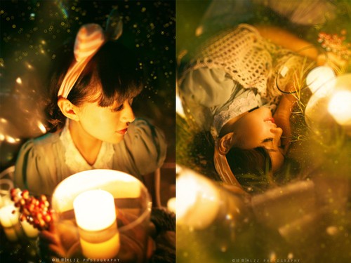 夜间如何拍出童话梦幻的森系复古的照片3