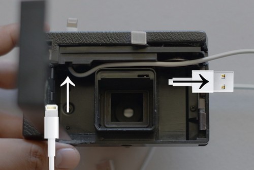 美工课时间到啦25：DIY旧相机改装成iPhone充电插座3