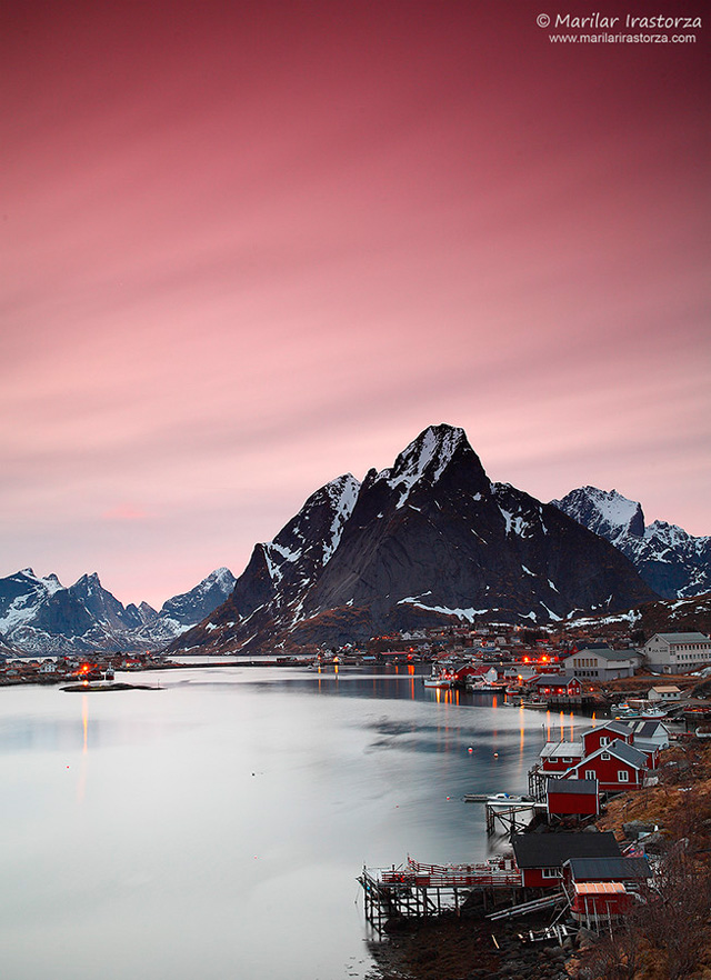 作品赏析：雷讷，挪威最美的村庄6
