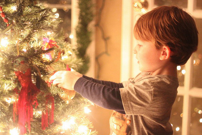 如何拍出闪闪发亮的圣诞树4