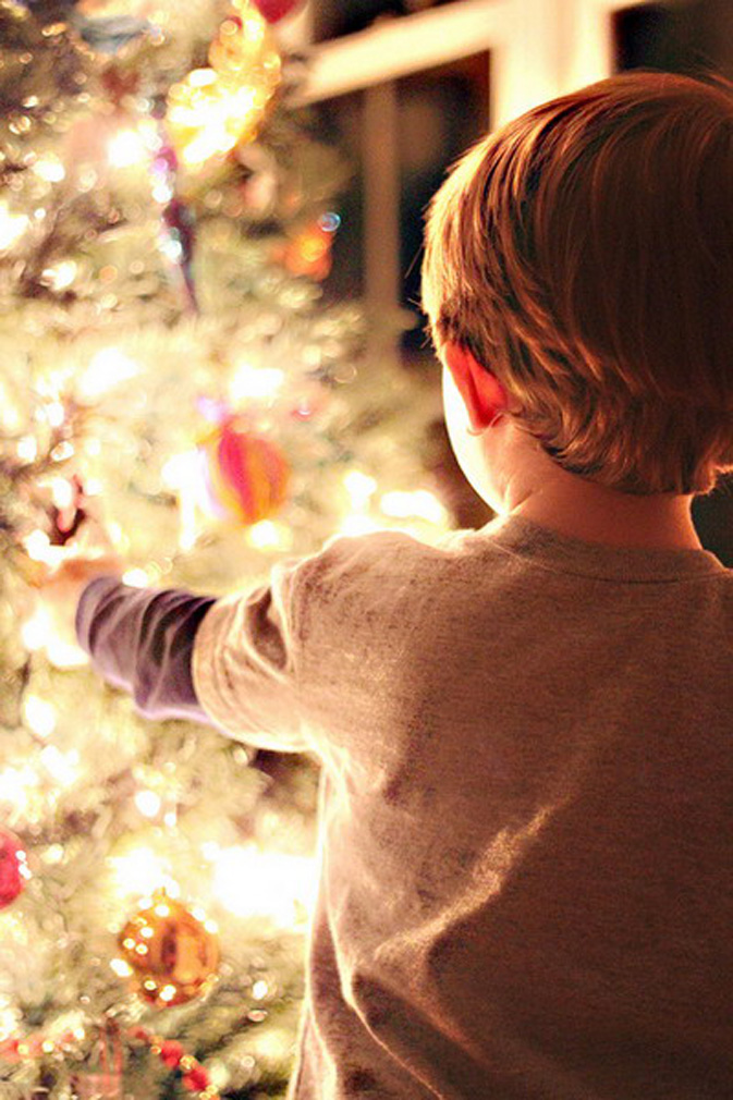 如何拍出闪闪发亮的圣诞树2